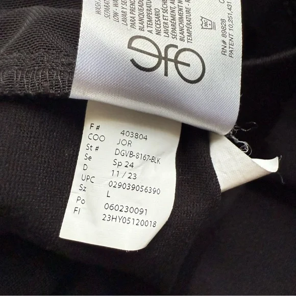 Gloria Vanderbilt Cropped Length Pull On Tummy Control Ponte Pants Women’s Large - Picture 10 of 11